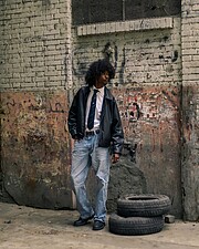 Abdelazeez Makki fashion commercial model. Modeling work by model Abdelazeez Makki. Photo #248758