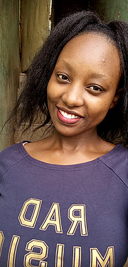 I am a Kenyan journalist based in Nairobi. I have participated in several modeling competitions at school and also around my home area. The