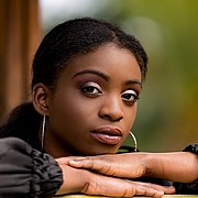 Agapi Olagbegi model (μοντέλο). Photoshoot of model Agapi Olagbegi demonstrating Face Modeling.Face Modeling Photo #212939