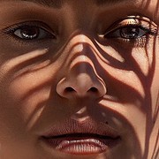 Agnes Fischer model. Photoshoot of model Agnes Fischer demonstrating Face Modeling.Face Modeling Photo #139995