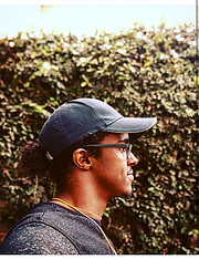 Ahmed Aden model. Photoshoot of model Ahmed Aden demonstrating Face Modeling.Face Modeling Photo #206412