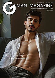 Akber Rashid model. Modeling work by model Akber Rashid.G Man Magazine Photo #246605