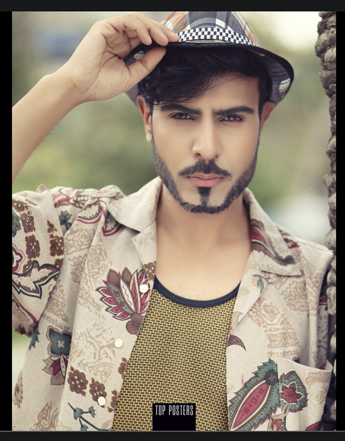 Akber Rashid model. Modeling work by model Akber Rashid. Photo #246656
