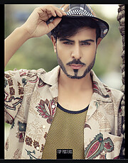 Akber Rashid model. Modeling work by model Akber Rashid. Photo #246656