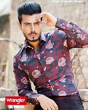 Akber Rashid model. Modeling work by model Akber Rashid. Photo #246657