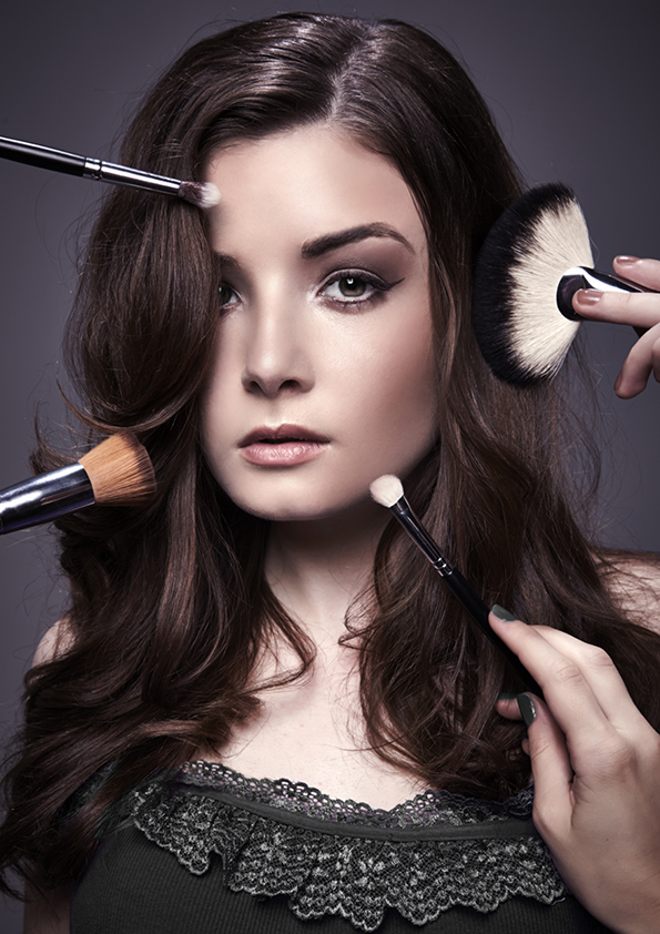 Alecia Hamilton model. Photoshoot of model Alecia Hamilton demonstrating Face Modeling.Face Modeling Photo #78578