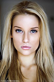 Aleisha Hudson model. Photoshoot of model Aleisha Hudson demonstrating Face Modeling.Face Modeling Photo #78508