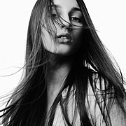 Aleksandra Klima model. Photoshoot of model Aleksandra Klima demonstrating Face Modeling.Face Modeling Photo #93559