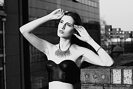 Aleksandra Klima model. Photoshoot of model Aleksandra Klima demonstrating Face Modeling.Face Modeling Photo #93562