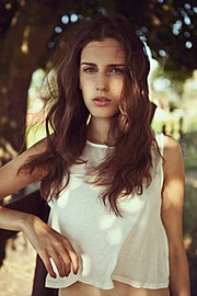 Aleksandra Klima model. Photoshoot of model Aleksandra Klima demonstrating Face Modeling.Face Modeling Photo #93568