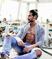 Alex Ghanem model. Photoshoot of model Alex Ghanem demonstrating Fashion Modeling.Fashion Modeling Photo #219038