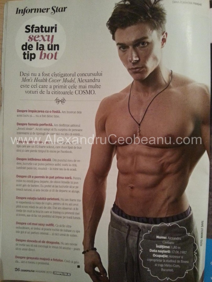 Alexandru Ceobanu fitness model. Modeling work by model Alexandru Ceobanu. Photo #94638