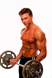 Alexandru Ceobanu fitness model. Photoshoot of model Alexandru Ceobanu demonstrating Body Modeling.Body Modeling Photo #94652