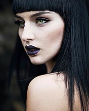 Alice Pagani model & actress. Photoshoot of model Alice Pagani demonstrating Face Modeling.Face Modeling Photo #171846