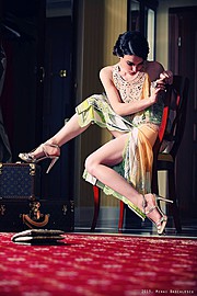 Alina Simota model. Photoshoot of model Alina Simota demonstrating Fashion Modeling.NecklaceFashion Modeling Photo #94614