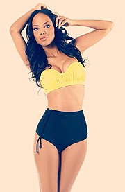 Amina Malakona model. Photoshoot of model Amina Malakona demonstrating Body Modeling.Body Modeling Photo #75420