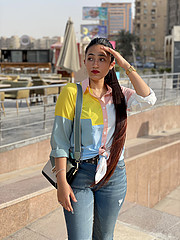 Aml Sabry model. Photoshoot of model Aml Sabry demonstrating Fashion Modeling.Fashion Modeling Photo #231862