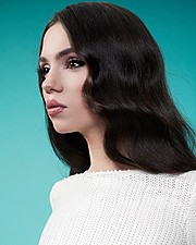 Ana Maria Ilinca model. Photoshoot of model Ana Maria Ilinca demonstrating Face Modeling.Face Modeling Photo #178885