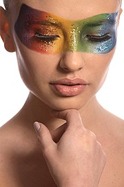 Andrea Perry Bevan makeup artist. Work by makeup artist Andrea Perry Bevan demonstrating Creative Makeup.Creative Makeup Photo #96253