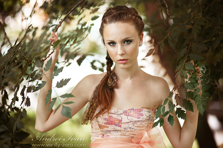Andreea Raducu model. Photoshoot of model Andreea Raducu demonstrating Face Modeling.Face Modeling Photo #94749