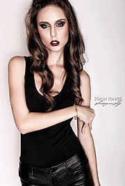 Andreea Raducu model. Andreea Raducu demonstrating Face Modeling, in a photoshoot by Sorin Ionita.Photographer: Sorin IonitaFace Modeling Photo #94777