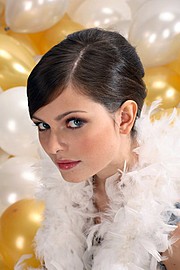 Anna Grzelczak model (modelka). Photoshoot of model Anna Grzelczak demonstrating Face Modeling.Face Modeling Photo #104652