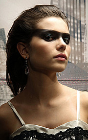Anna Grzelczak model (modelka). Photoshoot of model Anna Grzelczak demonstrating Face Modeling.Face Modeling Photo #104654