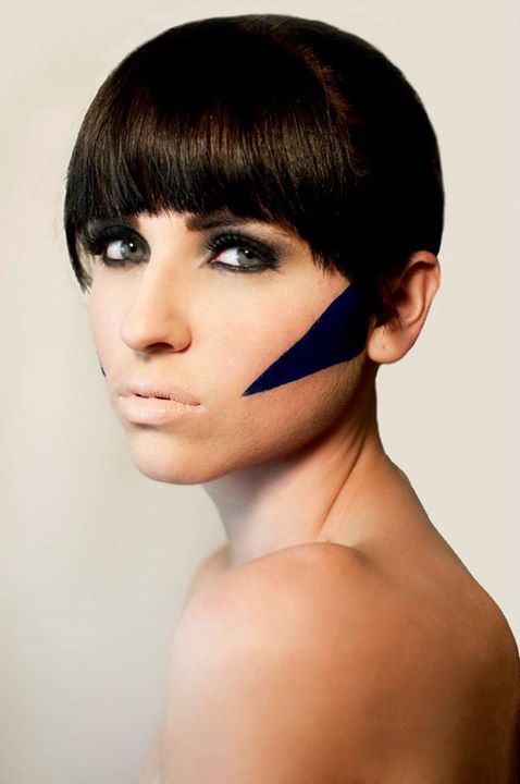 Anna Vega model. Photoshoot of model Anna Vega demonstrating Face Modeling.Face Modeling Photo #102754