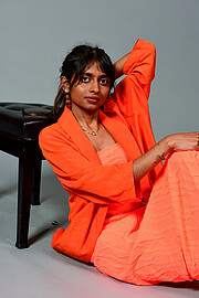 Anushika Prasad model. Photoshoot of model Anushika Prasad demonstrating Face Modeling.Face Modeling Photo #247042