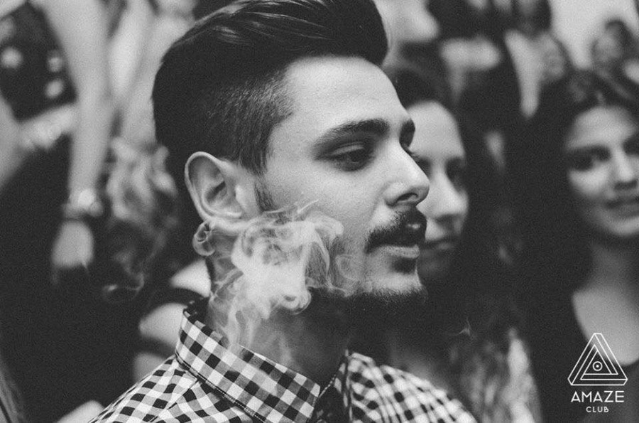 Apostolos Gouliotis model (μοντέλο). Photoshoot of model Apostolos Gouliotis demonstrating Face Modeling.Face Modeling Photo #183079