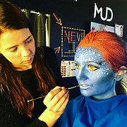 Asthildur Gunnlaugsdottir makeup artist (Ásthildur Gunnlaugsdóttir sminka). Work by makeup artist Asthildur Gunnlaugsdottir demonstrating Beauty Makeup.Beauty Makeup Photo #188343