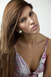 Audrey Balogh model. Photoshoot of model Audrey Balogh demonstrating Face Modeling.Face Modeling Photo #75759