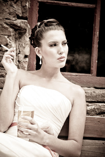 Audrey Balogh model. Photoshoot of model Audrey Balogh demonstrating Face Modeling.Face Modeling Photo #75761