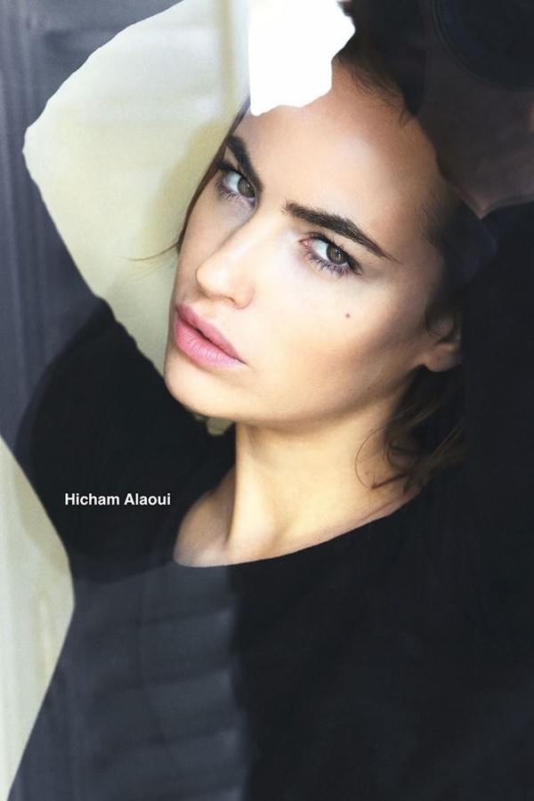 Audrey Bouette model (Audrey Bouett&#233; mod&#232;le). Audrey Bouette demonstrating Face Modeling, in a photoshoot by Hicham Alaoui.Photographer: Hicham AlaouiFace Modeling Photo #96961