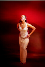 Audrine Alexia model. Photoshoot of model Audrine Alexia demonstrating Editorial Modeling.Editorial Modeling Photo #247136