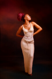 Audrine Alexia model. Photoshoot of model Audrine Alexia demonstrating Editorial Modeling.Editorial Modeling Photo #247143