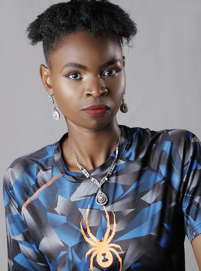 Beatrice Otunga model. Photoshoot of model Beatrice Otunga demonstrating Face Modeling.Another one by Charles GithinjiFace Modeling Photo #210405
