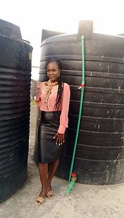 Belindah Akinyi is a model and a field advertiser in marketing currently based in Nairobi, Belindah modelled in miss coast in the year 2005-