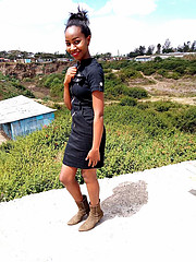 Bessylon Mwendwa model. Photoshoot of model Bessylon Mwendwa demonstrating Fashion Modeling.Fashion Modeling Photo #233770