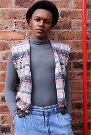 Blessed Dlamini model. Photoshoot of model Blessed Dlamini demonstrating Fashion Modeling.Fashion Modeling Photo #209420