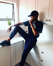 Bonolo Africa is an aspiring model/influencer based in Cape Town and Lagos(Nigeria). He is determined to make a name for himself as a profes