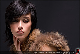 Bryanna Nova model. Photoshoot of model Bryanna Nova demonstrating Face Modeling.Face Modeling Photo #102823