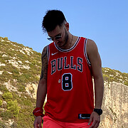 Byron Avramidis model (μοντέλο). Photoshoot of model Byron Avramidis demonstrating Face Modeling.Face Modeling Photo #234154