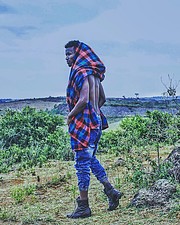 Caesar Njoroge model. Photoshoot of model Caesar Njoroge demonstrating Fashion Modeling.Fashion Modeling Photo #194552