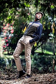 Calvin Majau model. Photoshoot of model Calvin Majau demonstrating Fashion Modeling.Fashion Modeling Photo #207652