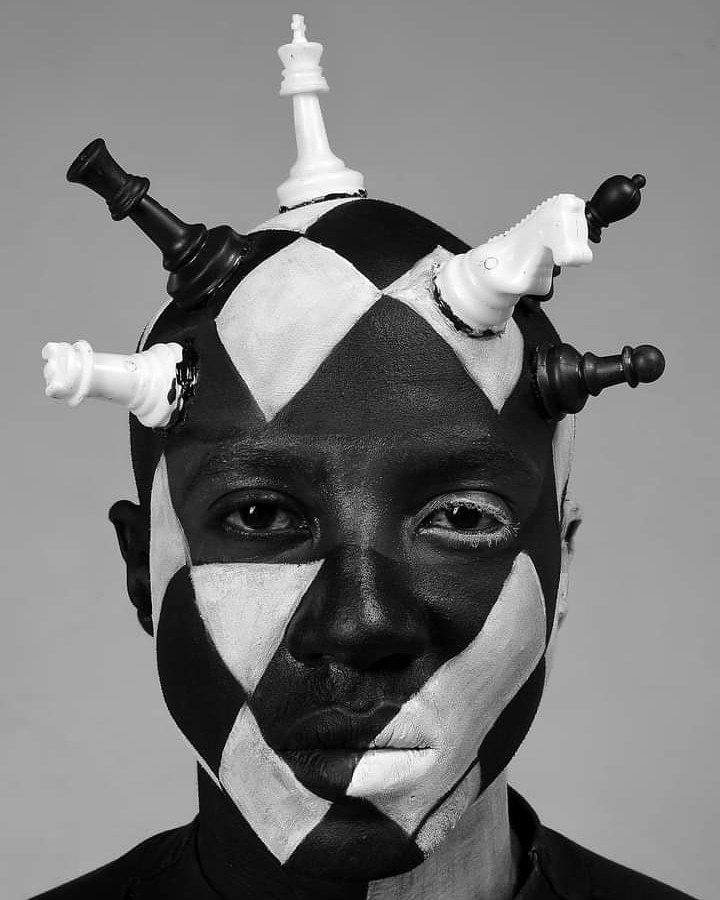 Calvin Majau model. Photoshoot of model Calvin Majau demonstrating Face Modeling.A concept created with Hezy Gitobu at Urban studios, Nairobi - Kenya that we labeled The Labyrinths of the MindFace Modeling Photo #229715
