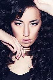 Chana Nguyen model (модель). Photoshoot of model Chana Nguyen demonstrating Face Modeling.Face Modeling Photo #135103