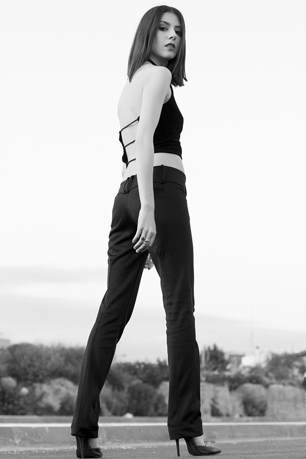 Chara Lampropoulou model (Χαρά Λαμπροπούλου μοντέλο). Photoshoot of model Chara Lampropoulou demonstrating Fashion Modeling.Fashion Modeling Photo #167904