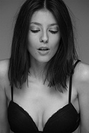 Chara Lampropoulou model (Χαρά Λαμπροπούλου μοντέλο). Photoshoot of model Chara Lampropoulou demonstrating Face Modeling.Face Modeling Photo #169936
