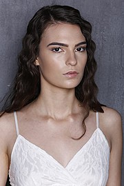 Chiara Fragomeni model. Photoshoot of model Chiara Fragomeni demonstrating Face Modeling.Face Modeling Photo #131752